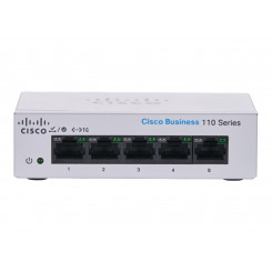 CISCO CBS110 Неуправляемый 5-портовый настольный компьютер GE