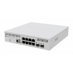 MikroTik Cloud Router Switch CRS310-8G+2S+IN Rackmountable 1 Gbps (RJ-45) portide kogus 8 SFP+ pordi kogus 2