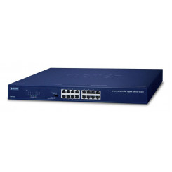 16-портовый гигабитный Ethernet-коммутатор Planet 10/100/1000BASE-T