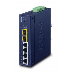 Planet Industrial L2 / L4 4-Port 10 / 100 / 1000T + 2-Port 100 / 1000X SFP Managed Switch