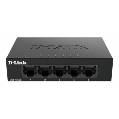 D-Link Etherneti lüliti DGS-105GL / E Haldamata lauaarvuti 1 Gbps (RJ-45) porte kogus 5