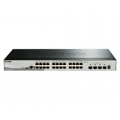 D-Link Stackable Smart Managed Switch with 10G Uplinks DGS-1510-28X / E	 Managed L2 Rackmountable 1 Gbps (RJ-45) ports quantity 24