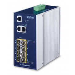 PLANET IGS-10080MFT network switch Managed Gigabit Ethernet (10 / 100 / 1000) Blue, White