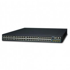 Planet Layer 3 48-Port 10 / 100 / 1000T + 4-Port 10G SFP+ Stackable Managed Switch