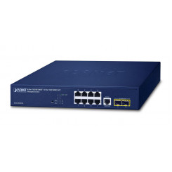 Planet 8-Port 10 / 100 / 1000T + 2-Port 100 / 1000X SFP Managed Switch