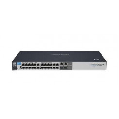 Hewlett Packard Enterprise The ProCurve Switch 2510 Series consists of the 2510-24, a managed, Layer 2, 24-port 10 / 100 switch with 2 dual- personality Gigabit ports providing 10 / 100 / 1000T or mini-GBIC connectivity