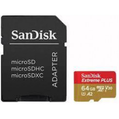 Memory Micro Sdxc 64Gb Uhs-I / W / A Sdsqxbu-064G-Gn6Ma Sandisk