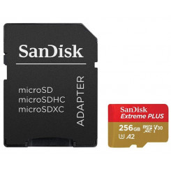 Память Micro Sdxc 256 Гб Uhs-I / W / A Sdsqxbd-256G-Gn6Ma Sandisk