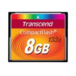 Mälu Compact Flash 8Gb / 133X Ts8Gcf133 Transcend