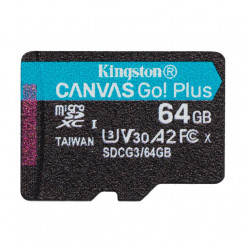 Mälu Micro Sdxc 64Gb Uhs-I / Sdcg3 / 64Gbsp Kingston