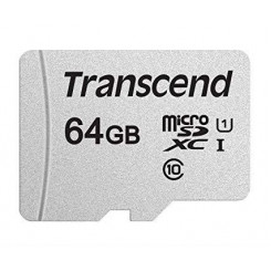 Mälu Micro Sdxc 64Gb / C10 Ts64Gusd300S Transcend