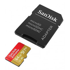 Память Micro Sdxc 64 Гб Uhs-I / W / A Sdsqxah-064G-Gn6Ma Sandisk