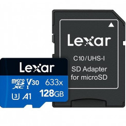 Memory Micro Sdxc 128Gb Uhs-I / W / Adapter Lsdmi128Bb633A Lexar