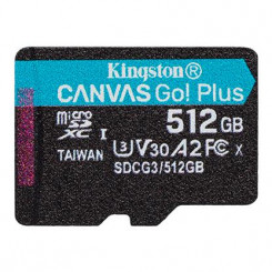 Mälu Micro Sdxc 512Gb Uhs-I / Sdcg3 / 512Gbsp Kingston