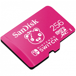 SanDisk Nintendo MicroSD UHS I kaart – Fortnite Edition, Cuddle Team, 256 GB, EAN: 619659199777