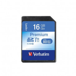 Verbatim 16 GB, SDHC, klass 10