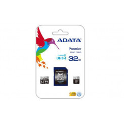 ADATA SDHC, 32 GB, klass 10, 2g