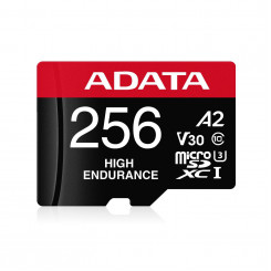 ADATA 256 GB, microSDXC/SDHC UHS-I U3, klass 10