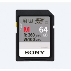 Флэш-память MicroSDXC Sony SF-M64 64 ГБ, класс 10
