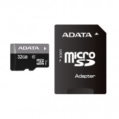 Адаптер флэш-памяти microSDHC ADATA Premier UHS-I 32 ГБ, класс 10
