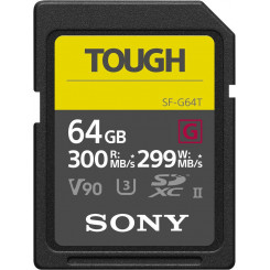 Sony SF64TG 64 ГБ, MicroSDXC, флэш-память 10 класса