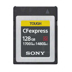 Sony CEBG128.SYM CEB-G seeria CFexpressi B-tüüpi mälukaart - 128 GB Sony CEB-G seeria CFexpressi B-tüüpi mälukaart CEBG128.SYM 128 GB CF-express