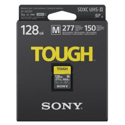 Карта памяти Sony Tough UHS-II, 128 ГБ SDXC, флэш-память, класс 10