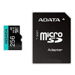 ADATA MicroSDXC 256 GB UHS-I U3 V30S (R100 MB / s) jaemüük koos adapteriga