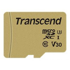 Карта памяти microSD TRANSCEND UHS-I U1 емкостью 64 ГБ с