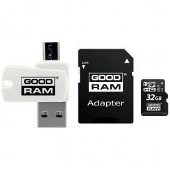 GOODRAM All in One 32GB MICRO CARD class 10 UHS I + card reader, EAN: 5908267930274