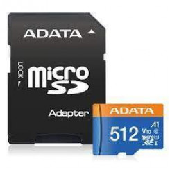 Mälu Micro Sdxc 512Gb W / Ad. / Ausdx512Guicl10A1-Ra1 Adata