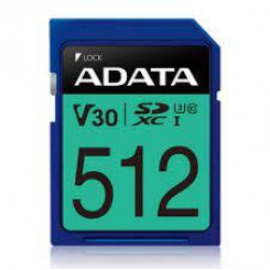 Mälu Sdxc 512Gb V30 / Asdx512Gui3V30S-R Data