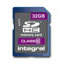 Integreeritud 32 GB SDHC klass 10