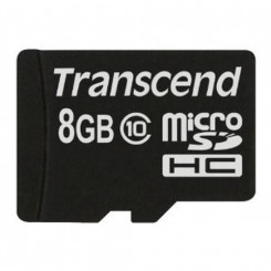 Transcend microSDXC / SDHC Class 10 8GB