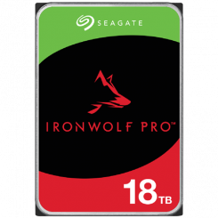 Жесткий диск SEAGATE Ironwolf pro NAS (3,5 дюйма/18 ТБ/SATA/об/мин 7200)