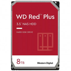 HDD NAS WD Red Plus 8TB CMR, 3,5'', 256 MB, 5640 RPM, SATA, TBW: 180
