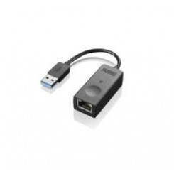 Lenovo USB 3.0, 1 x RJ-45, Black