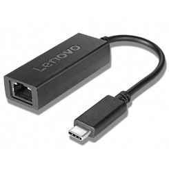 Lenovo USB C, RJ-45, Black