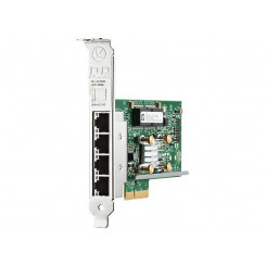 Hewlett Packard Enterprise 4 x RJ-45, PCIe, 1 Гбит/с, расстояние 100 м, 4,3 Вт