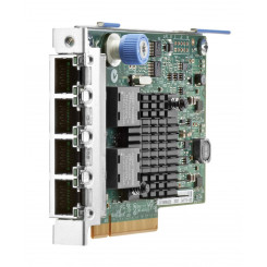 Hewlett Packard Enterprise Etherneti 1Gb 4-pordiline 366FLR-adapter