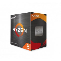CPU AMD lauaarvuti Ryzen 5 5600 Vermeer 3500 MHz südamikud 6 32 MB pesa SAM4 65 vatti BOX 100-100000927BOX