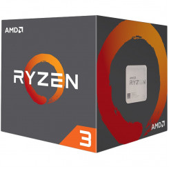 Процессор AMD для настольных ПК Ryzen 3 4C / 8T 3100 (3,9 ГГц, 18 МБ, 65 Вт, AM4), коробка, с кулером Wraith Stealth