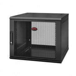 APC NetShelter WX 9U Настенный шкаф с одним шарниром, глубина 600 мм Настенная стойка, черный
