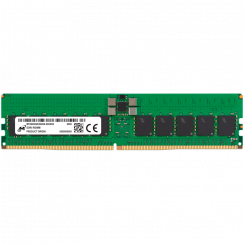 Micron DDR5 RDIMM 32GB 2Rx8 4800 CL40 (16Gbit) (üksikpakett), EAN: 649528937094
