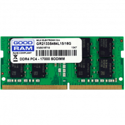 GOODRAM 8GB 2400MHz CL17 SODIMM, EAN: 5908267940143