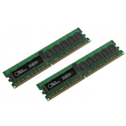 CoreParts 4GB mälumoodul Delli 667Mhz DDR2 Major DIMM-i jaoks – KIT 2x2GB