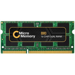 CoreParts 2GB mälumoodul HP 1066Mhz DDR3 Major SO-DIMM-i jaoks
