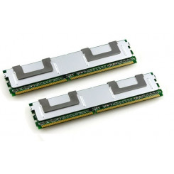 CoreParts 16GB mälumoodul 667Mhz DDR2 Major DIMM – KOMPLEKT 2x8GB – täielikult puhverdatud
