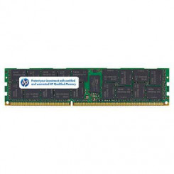 Hewlett Packard Enterprise HP 16 GB (1x16 GB) kaheastmeline x4 PC3L-10600 (DDR3-1333) registreeritud CAS-9 LP mälukomplekt