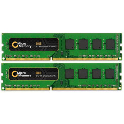 CoreParts 16GB mälumoodul 1333Mhz DDR3, DIMM mitte-ECC, KIT<br> 2x 8GB